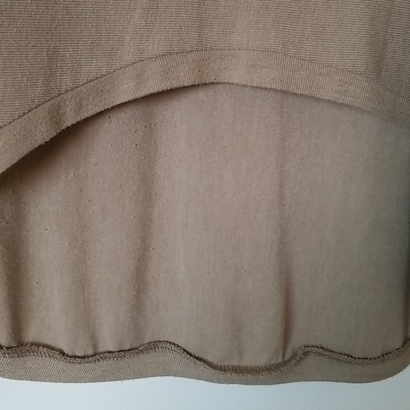 Oxford Circus Khaki Tricot Top Size 12 - Picture 4 of 16